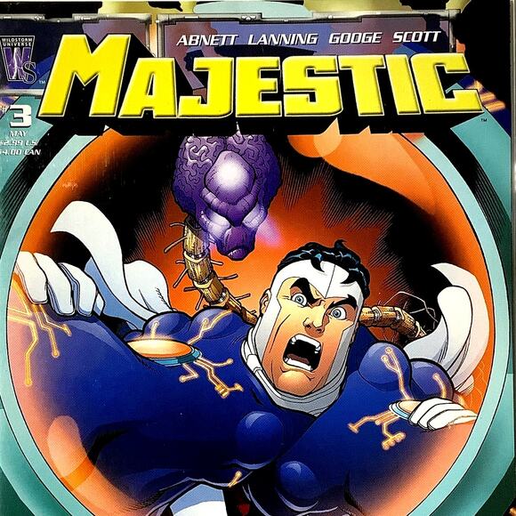 Majestic #3, May 2005,  DC/Wildstorm NM 9.4, - Picture 1 of 4